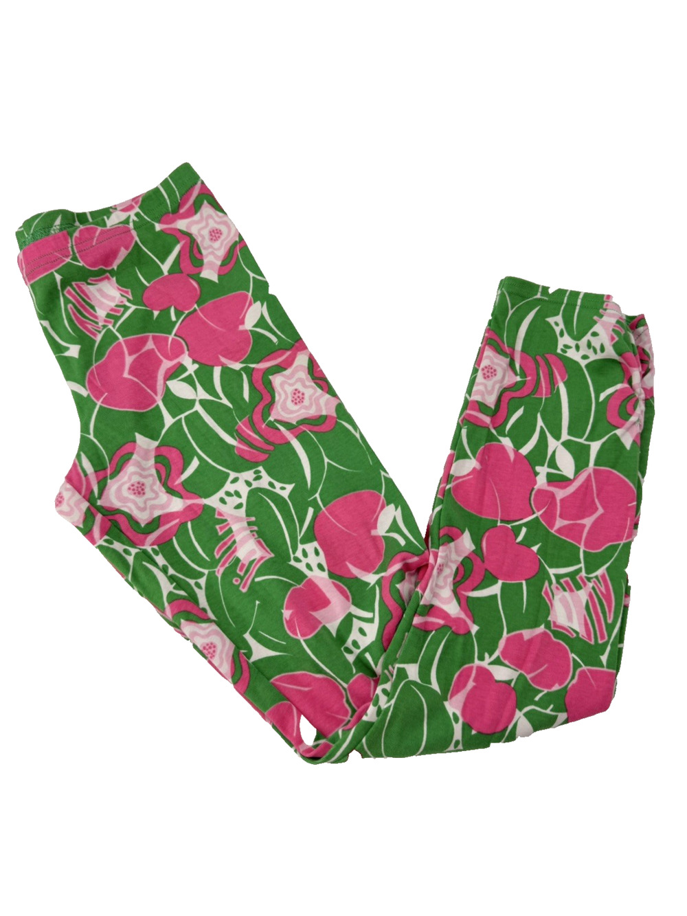Lilly Pulitzer 1990 Capri Leggings How About Them Apples Pattern Girl's Size 12